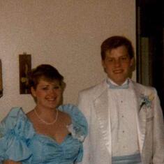 Casey and Todd Prom 1985