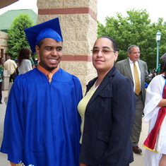 Graduation Day with Mom