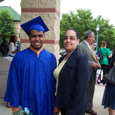 Graduation Day with Mom