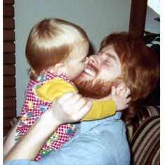 Todd and his nephew Aaron in 1976.