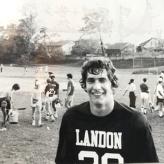 June 1980, post lacrosse match 