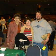 Todd with his mother(Cora), and Mema (May)
