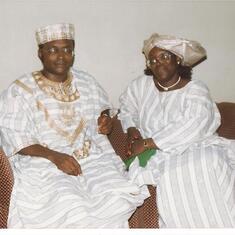 Toks and Ntie - my mum and dad