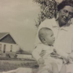 Nick and his Maternal Grandmother, Jesse Owen