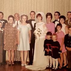 June 1970 Phil and Joann Stibbe's wedding Cleveland, OH