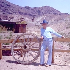 Tom, Nevada (death valley) 1979 on our way to Las Vegas