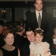 December 1999: Tommy & Meghan with Maureen & Matt Horan