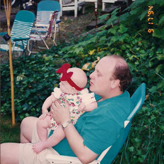Tom Shafer - with baby Madison