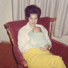 Tom - Just born with Mom 1967