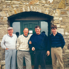 Tommy, and Bob Jamison in Ireland