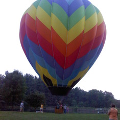 Hot Air Balloon Ride (Kathy Erlsten's Pond)
