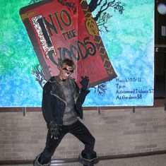Tony as the Wolf Snider 2005