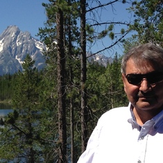 In the Grand Tetons, summer 2014