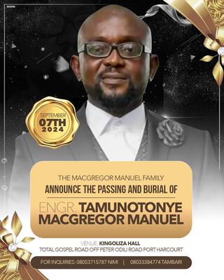 Tonye Macgregor Manuel