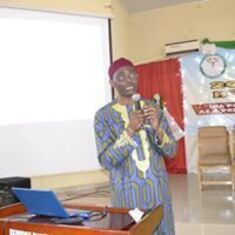 7. Lecturing passionately