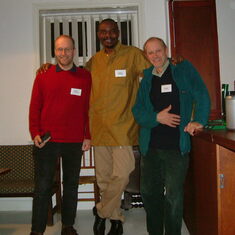 Tope with Paul Kersill and Eddie Williams, Gregynog