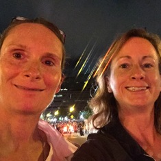 Taking a pedicab home in Boston after an amazing U2 concert