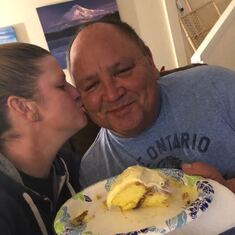 Birthday cakes and kisses!