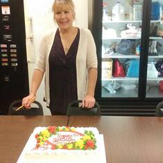 Celebrating Tracy's 55th, the day followinjg her birthday...4 years ago, today!