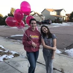 Your daughters Nov 2018 , Madison & Gianna Tompkins
