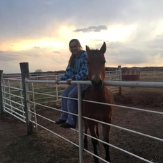 Megan and her colt