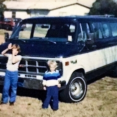 the four of us had so many wonderful times in our van . We had that van for many years .