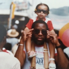Carnival On Dad's Shoulders 