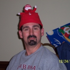 We all wore the hat, but he wore it so well.  December 2003