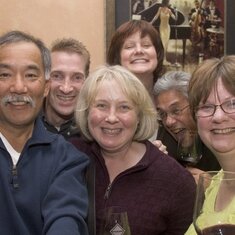 The Amazing Staff of The Wine Basket:  Bob, Gary, Carol, Chris, Pam and Tricia