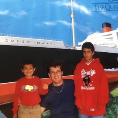 Visit to the Queen Mary in Long Beach