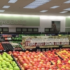 Produce department and Pick N Save