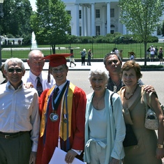 At the White House, Robin Crigler's 2010 High School Graduation