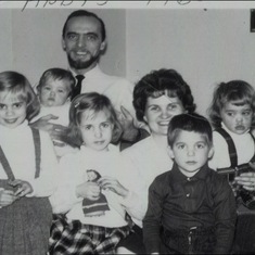 1960. The whole family, minus Kip.