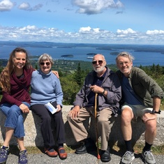 Tuck and Wayne back at it in Maine (2017) with Suzanne and Rob. 