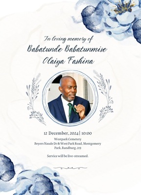 Tunde Tunmise Fashina