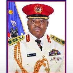 The only Lagosian ever to have risen to the position of Provost Marshall (Army). 