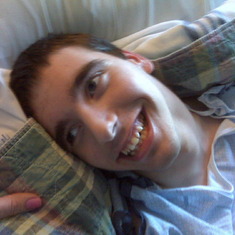 One of my very last days in the hosp with Tyler! Man I LOVE him!