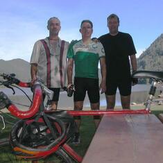 2010: Harrison, British Columbia with Jason and Tim