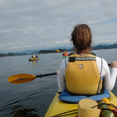2008: Quadra Island with friends, British Columbia