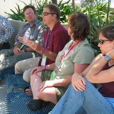 2005: sing profound things to work colleagues and San Diego at the Esri conference