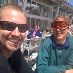 2010: skiing with friends in Colorado