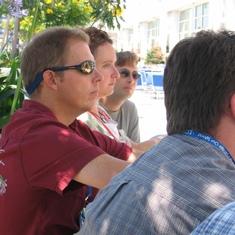 2005: San Diego California with colleagues at the Esri International User Conference