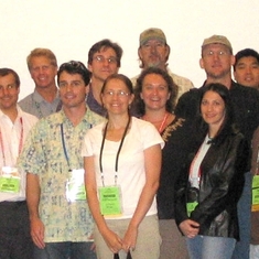 2005: Nature Conservancy staff picture in San Diego, California at the Esri User Conference