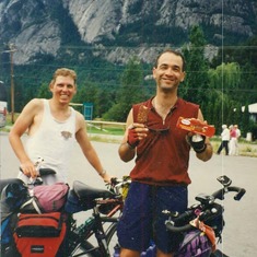 1997: bike ride from Williams Lake to Bella Coola