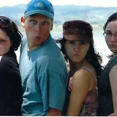 McIntosh Lake, Longmont, with Ambika + sisters Haley & Ashley (Ty always did the best Blue Steel)