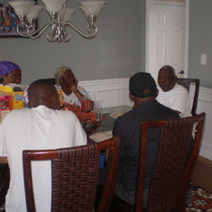 Chief Advicing family @ d Dining table_Aug_09