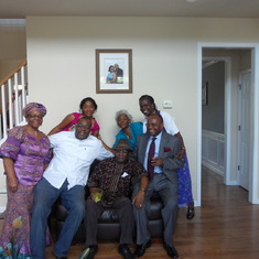 Prof. Anya and family visiting Chief