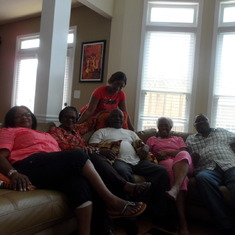 Chief with In-laws(Ifeoma's cousins)