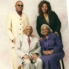 Chief & Mrs Obasi with Ukay & Vicky Obasi
