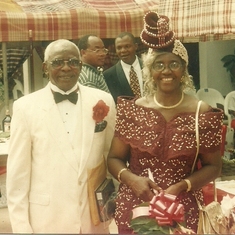 Chief & Mrs Obasi_Ruby anniversary_1997